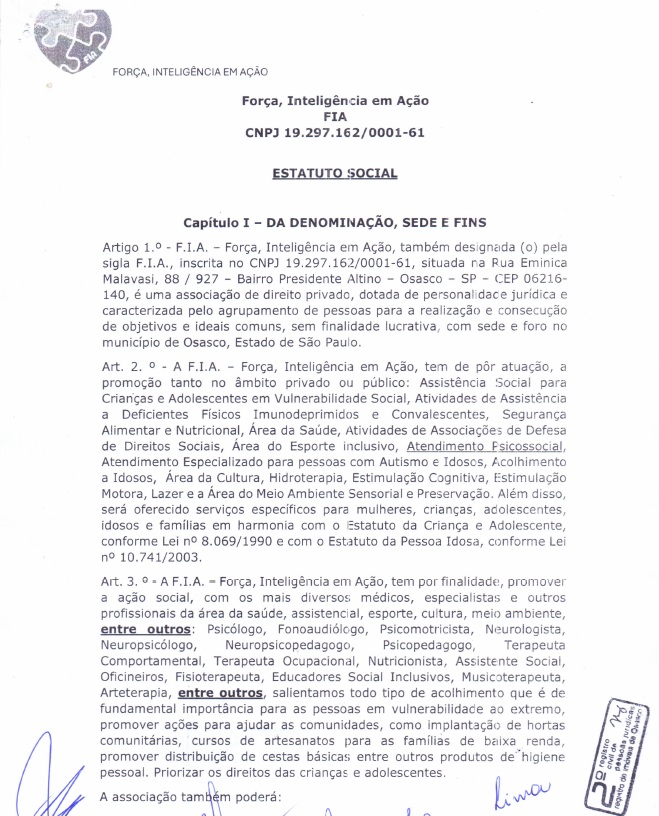 Estatuto da FIA